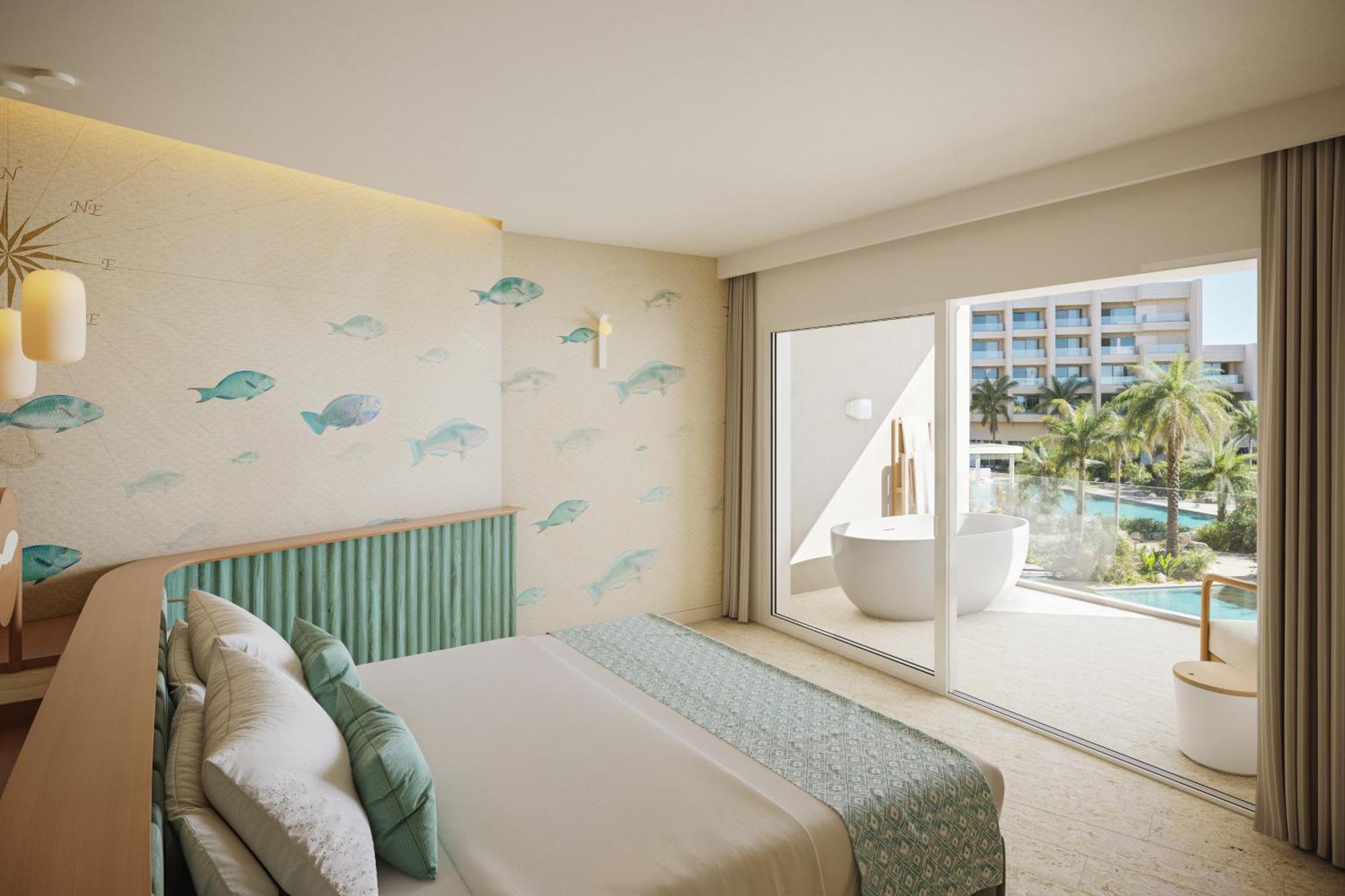 ホテル Joia Aruba By Iberostar パームビーチ エクステリア 写真