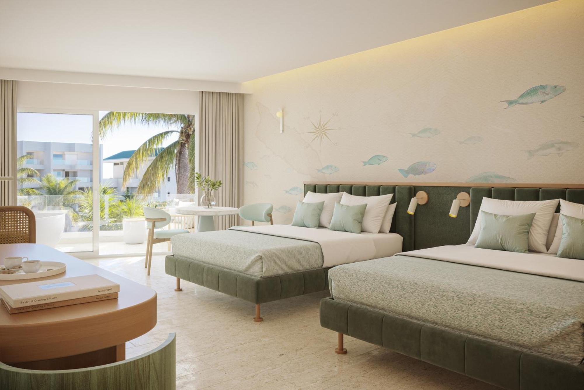 ホテル Joia Aruba By Iberostar パームビーチ エクステリア 写真
