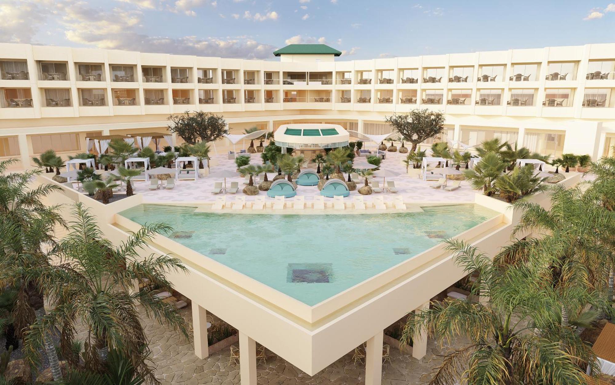ホテル Joia Aruba By Iberostar パームビーチ エクステリア 写真